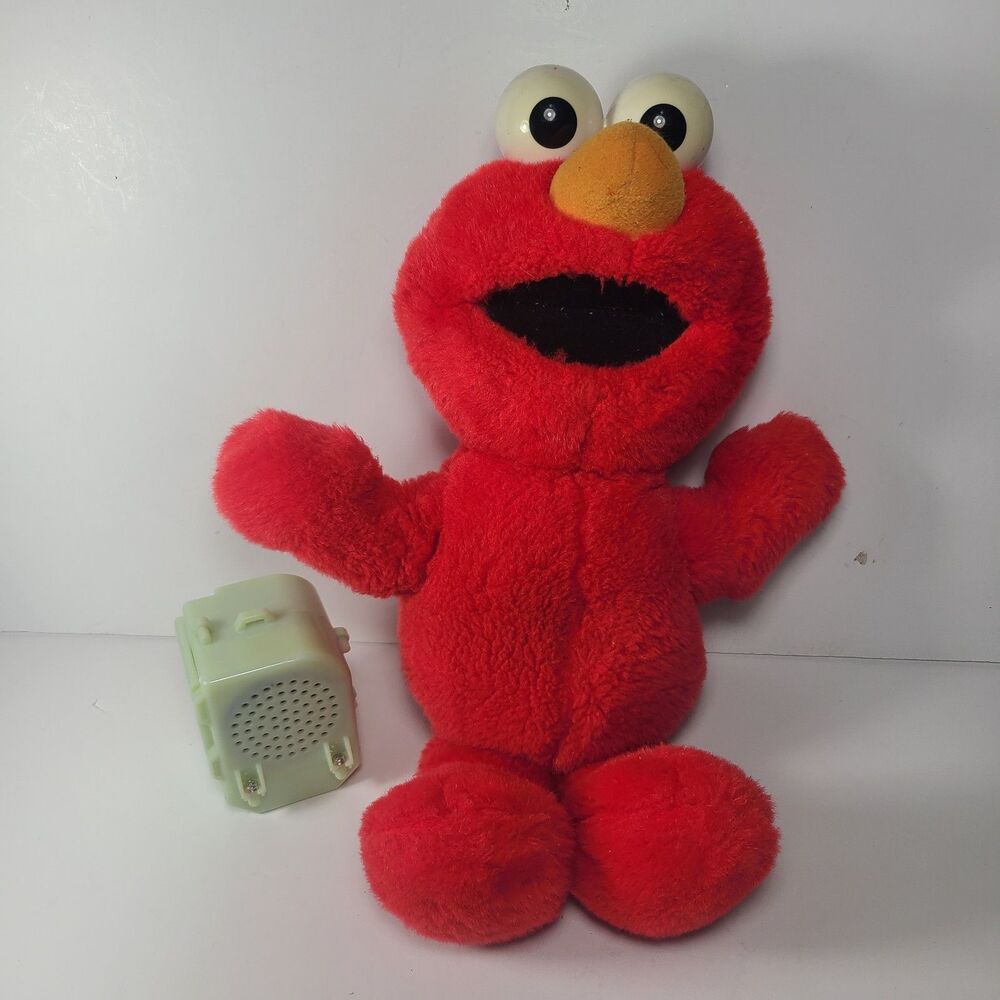 Vintage 1995 TYCO Tickle Me Elmo Plush Toy For Parts Not working